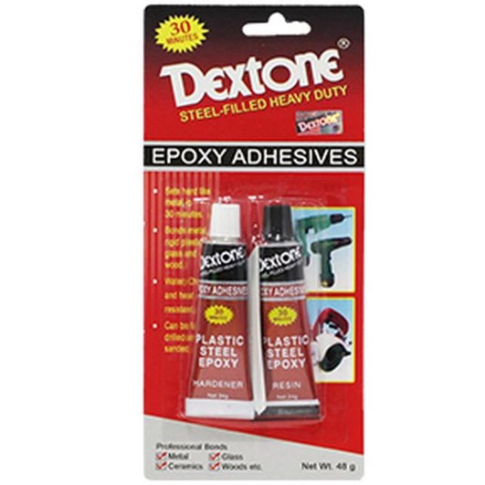 ] LEM EPOXY /LEM CAMPUR / LEM BESI/ SERBAGUNA DEXTONE 30 MENIT 48gr gram