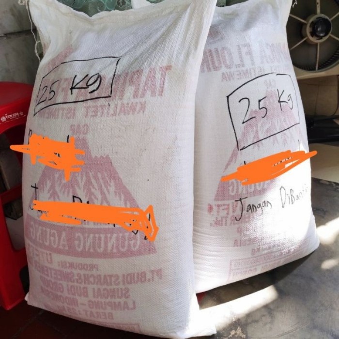 

Terlaris Tepung Shilin / Shihlin Tapioka Kasar Paket 25Kg Via Kurir Instant