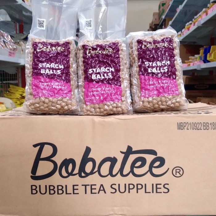 

Terlaris 1 Duss Bobatee Tapioka Pearl 1Kg(Isi 10 Pcs)