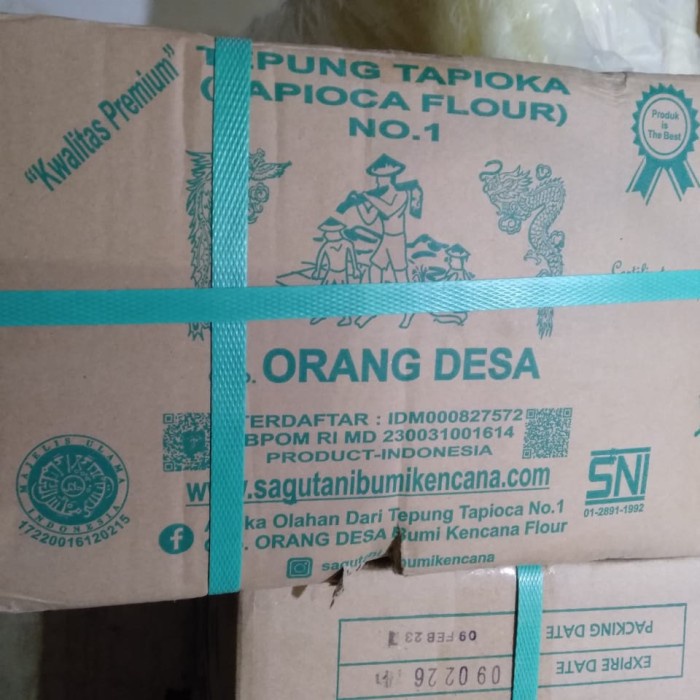 

Terlaris Tapioka Orang Desa 10Pcs X 1Kg Pengiriman Expedisi