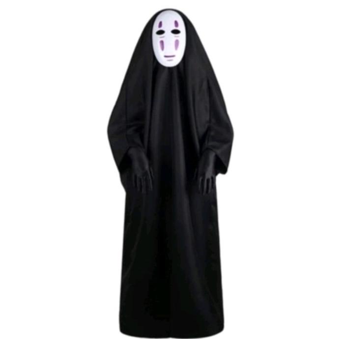 kaonashi spririted away no face ghost japanese ghost costume halloween