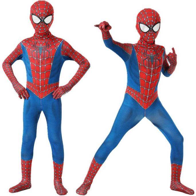 Kostum Karakter Anak Spiderman Asli Import