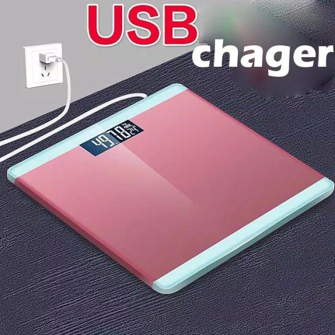 TIMBANGAN BADAN USB CHARGER TIMBANGAN DIGITAL TIMBANGAN