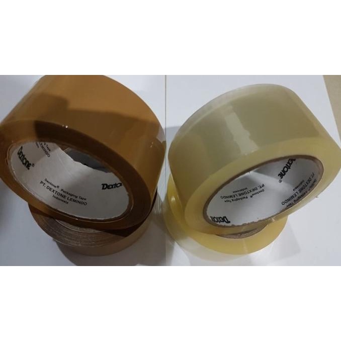 

*:*:*:*:*] Promo Dextone Lakban Bening - Coklat 90 Yard 2 Inch Harga Satuan