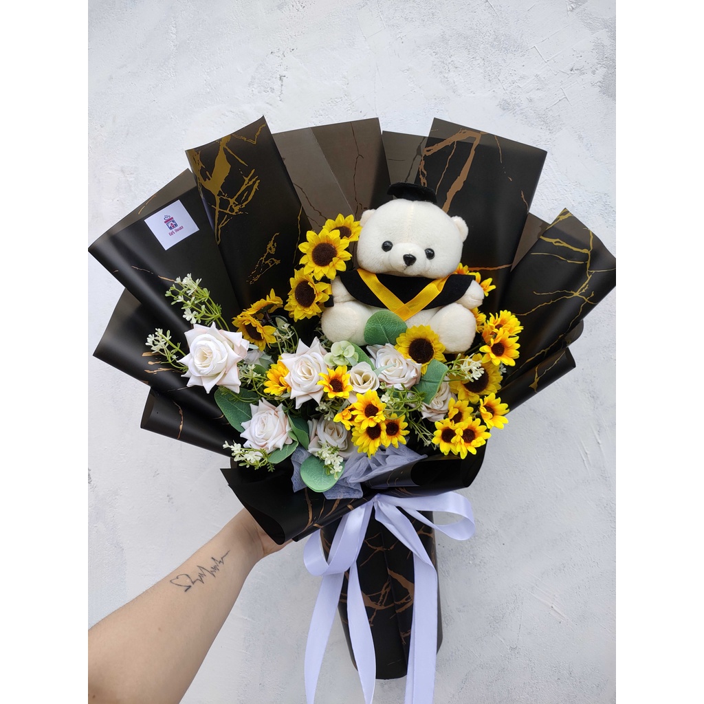 Buket Wisuda / Buket Wisuda Jumbo/ Buket Bunga /Buket Boneka Wisuda