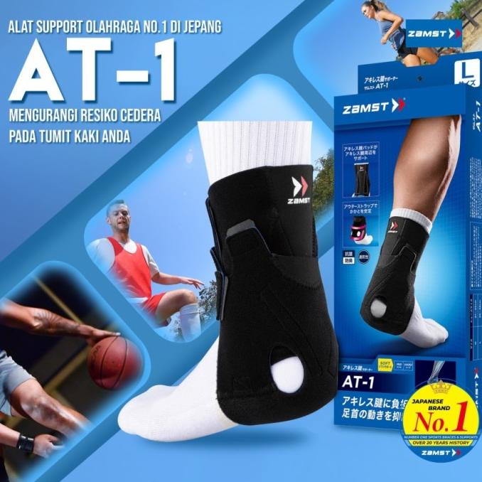 Achilles Tendon Support Deker Tumit Zamst AT-1 Japan Original