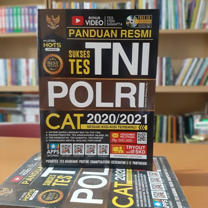 

NEW BEST SELLER PANDUAN RESMI TNI POLRI CAT 2020/2021