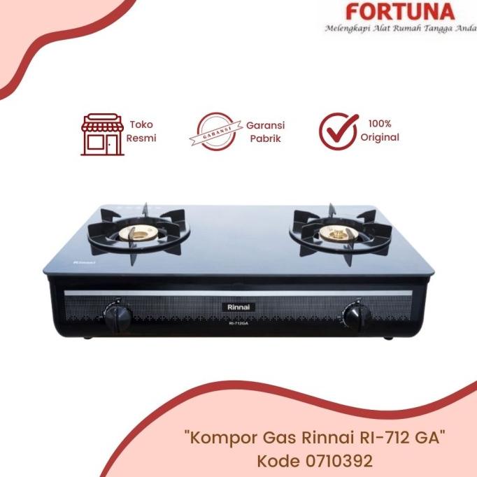 ~~~] Kompor Gas Rinnai RI-712 GA / Kompor Gas Kaca
