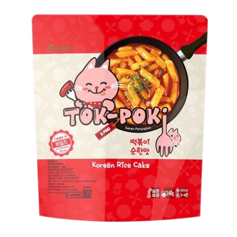

K-BUNSIK Topokki Instan Mild 140 g