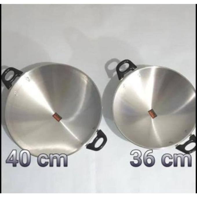 `````````] Wajan Alumunium Halco Uk 36 cm dan 40 cm