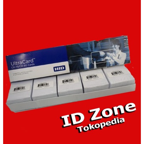 

Kartu PVC Blank Card Putih Polos HID Noco Fargo CR 80 54x86cm 81754