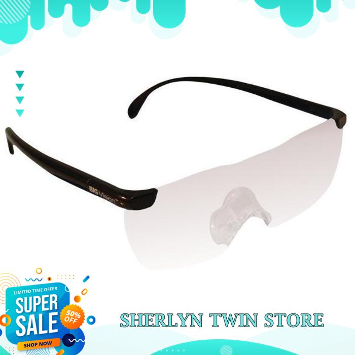 

BIG VISION GLASSES MAGNIFIER / KACAMATA PEMBESAR EKSKLUSIF !!