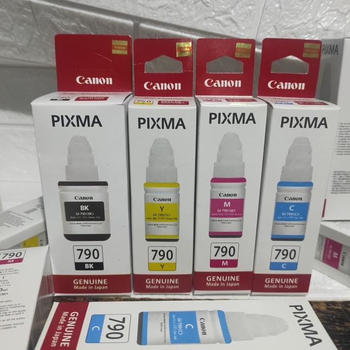 Tinta Canon GI 790 Printer G1010 G2010 G3010 Original