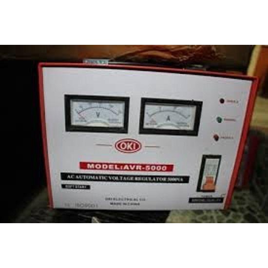 Stabilizer stavol Regulator Listrik OKI 5000 Watt Stabiliser 5000watt 5000va 5000 va