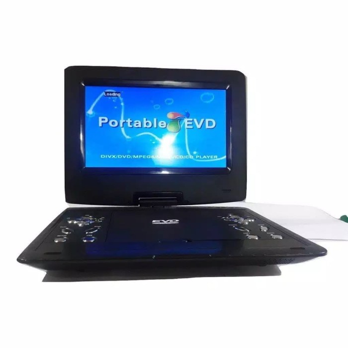 {NurulShop} VERSIYA Portable DVD EVD 9.8 rotation 180 Diskon