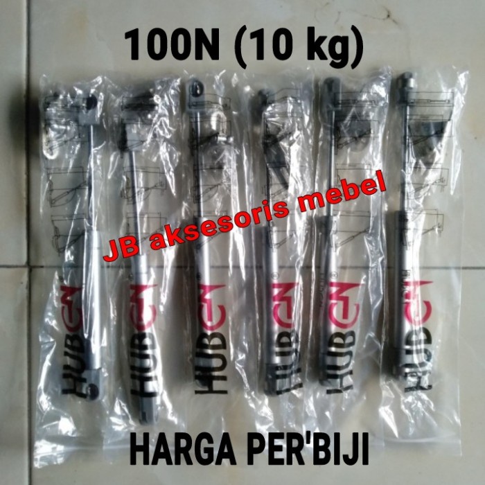 GAS SPRING 100N HUBEN / HIDROLIK HIDROLIS JOK SEPEDA MOTOR 10 kg HUBEN