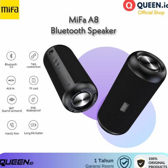Xiaomi Mifa A8 TWS Bluetooth Speaker 30W Stereo Sound IPX6 Waterproof - Xiaomi Speaker Bluetooth Por