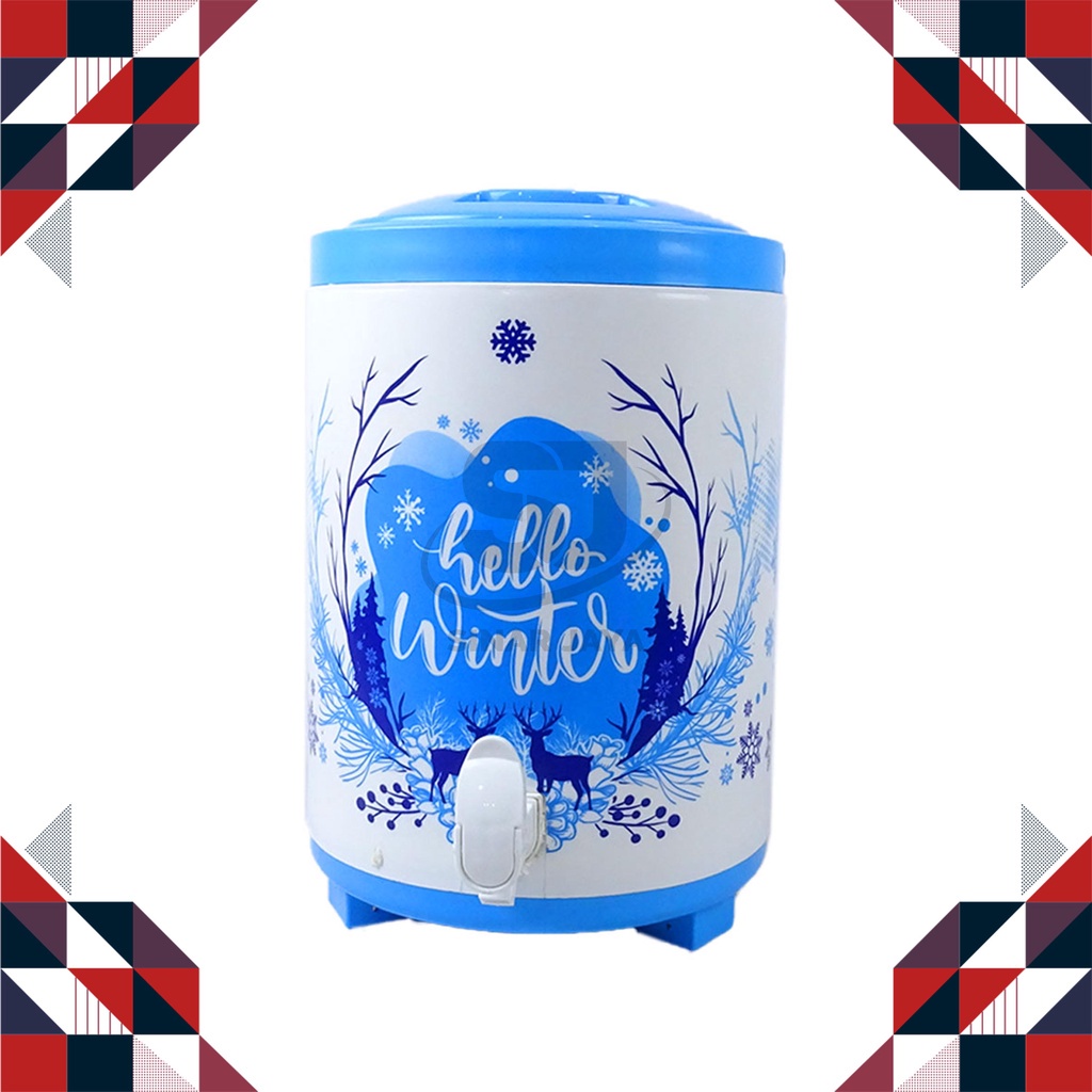 Drinkjar Alumunium/ DrinkJar 10 Lt/ Drink Jar Roma 10 Lt Alumunium