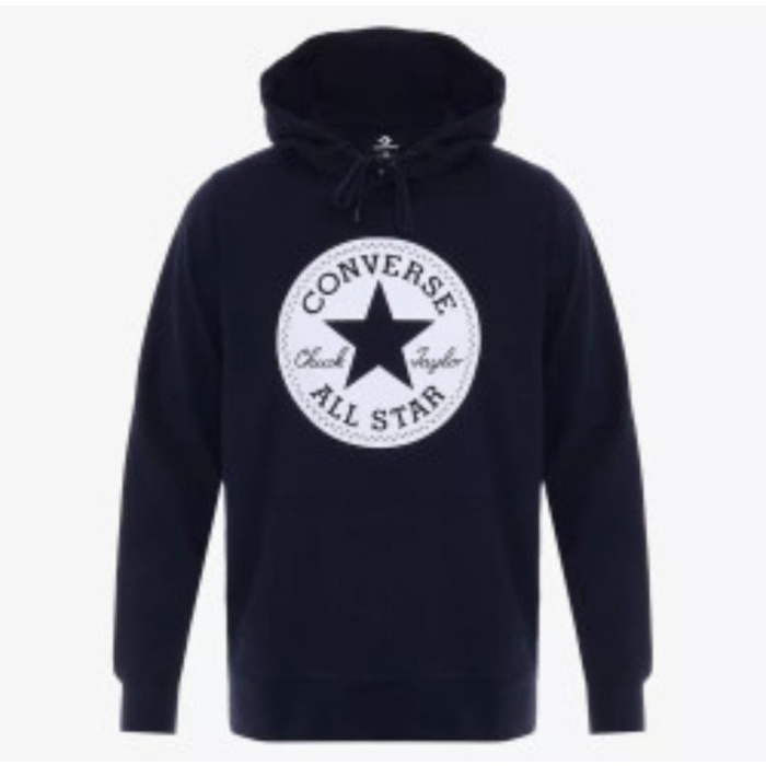 Converse Women'S Classic Pullover Hoodie. Black. Jacket Hoodie Wanita