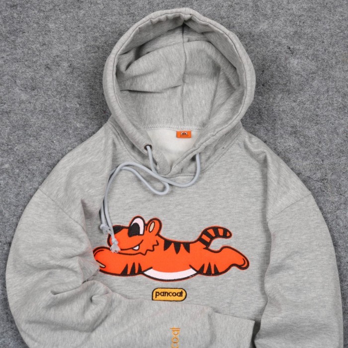 Sweater Hoodie Pancoat Tiger Bordir Premium Authentic Full Tag & Label