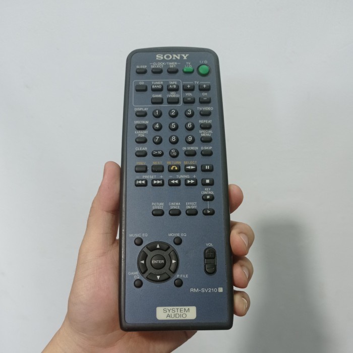 Remot Remote System Audio Original Sony RM-SV210