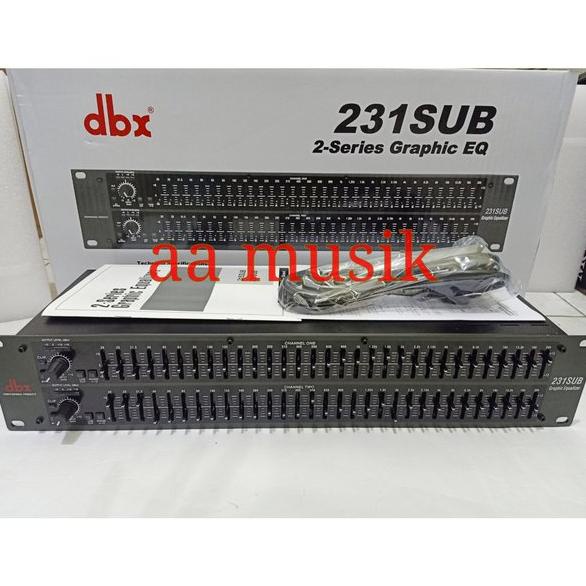 EQUALIZER DBX 231 OUTPUT SUB GRADE A