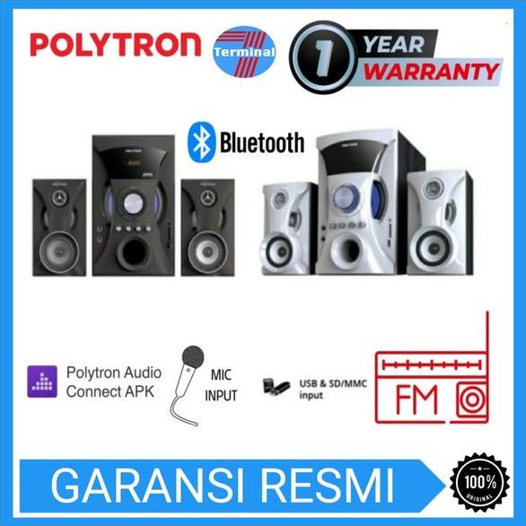 BEBAS ONGKIR Polytron Multimedia Audio PMA-9505 BLUETOOTH SUBWOOFER AKTIF