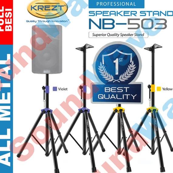 TRIPOD STAND SPEAKER - TRIPOT TIANG SPEKER AKTIF/PASIF