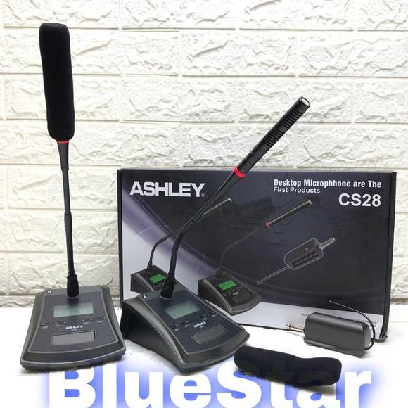 Mic Wireless Podium Ashley CS28 Original Conference Ashley CS 28