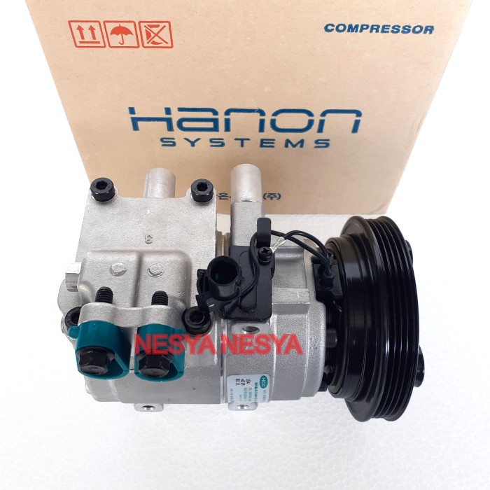 compresor compressor kompresor ac mobil hyundai matrix - hcc hanon ori best