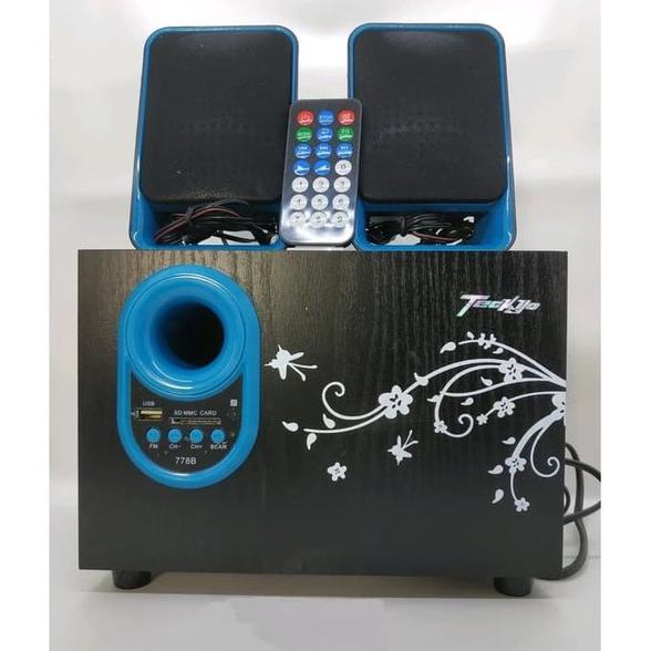 Speaker Teckyo GMC Salon Aktif Speker Bluetooth USB Radio