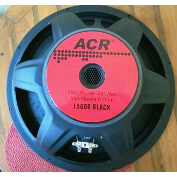 BEBAS ONGKIR speaker acr 15600 black 15 inch 500 watt 8 ohm original