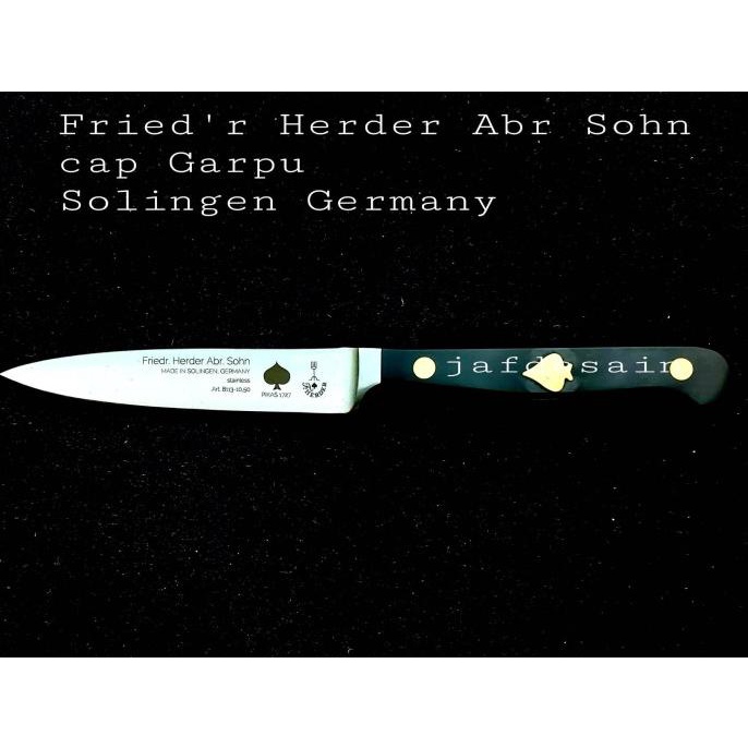 Herder Pisau Cap Garpu Asli 4" Premium Series Made In Solingen Germany Ok