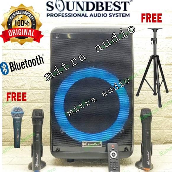 HARGA DISKON Speaker portabel wireless bluetooth Soundbest FT 79 / FT79