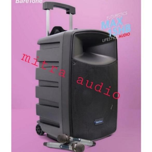Speaker portabel bluetooth original Baretone max 15 hb max 15hb