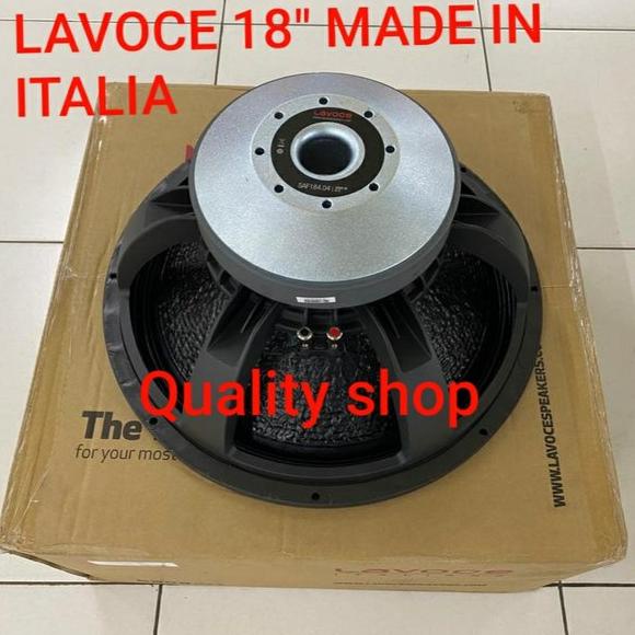 SPEAKER 18 INCH LAVOCE SAF 184.04 ORIGINAL ITALIA