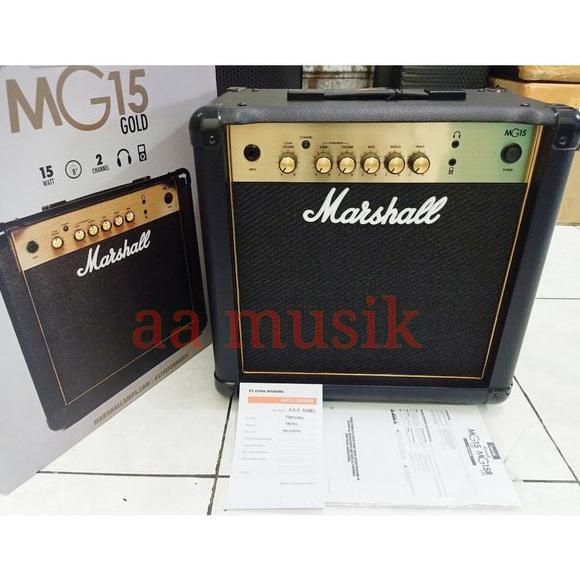 SPEAKER GITAR MELODY MARSHALL MG15G ORIGINAL GARANSI 1 TAHUN