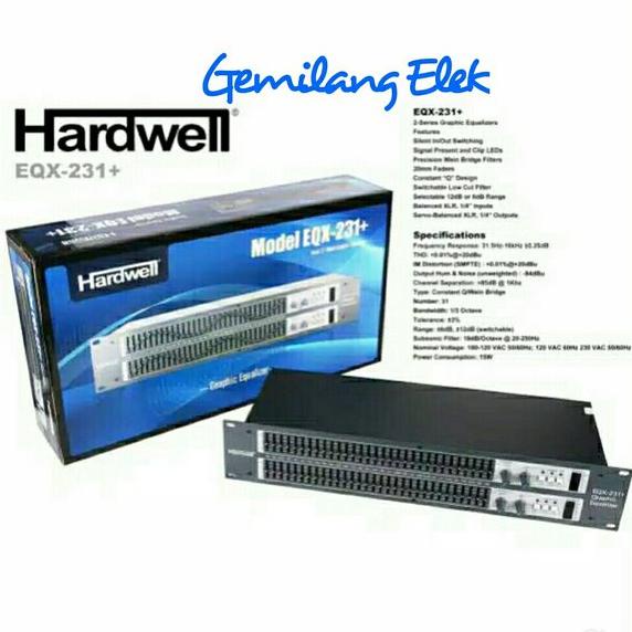 Equaliser HARDWELL EQX-231 Original