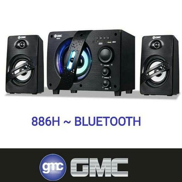 DISKON Speaker Sepeker GMC 886H Multimedia Bluetooth