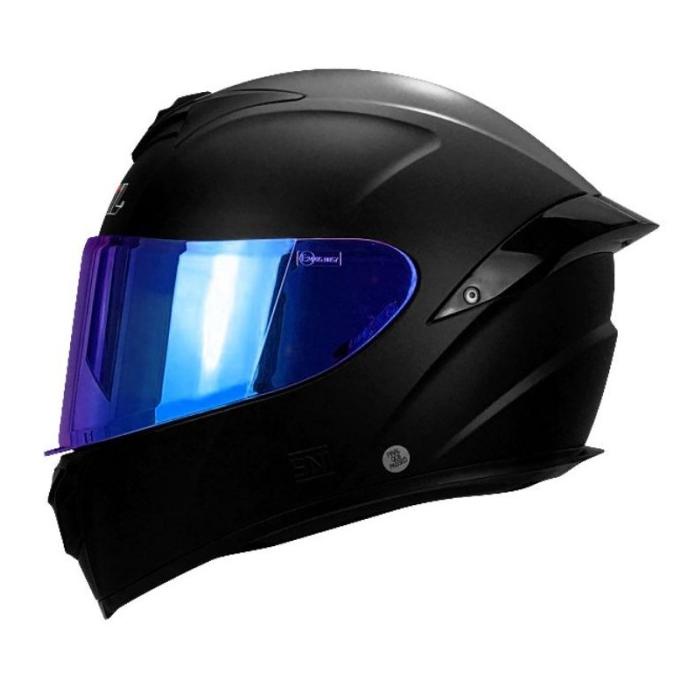 Helm Snail FFS2 Visor Blue