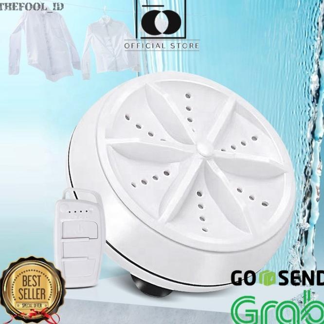 Mesin Cuci Ultrasonic Mini Portable - Ultrasonic Turbin Wash Tf
