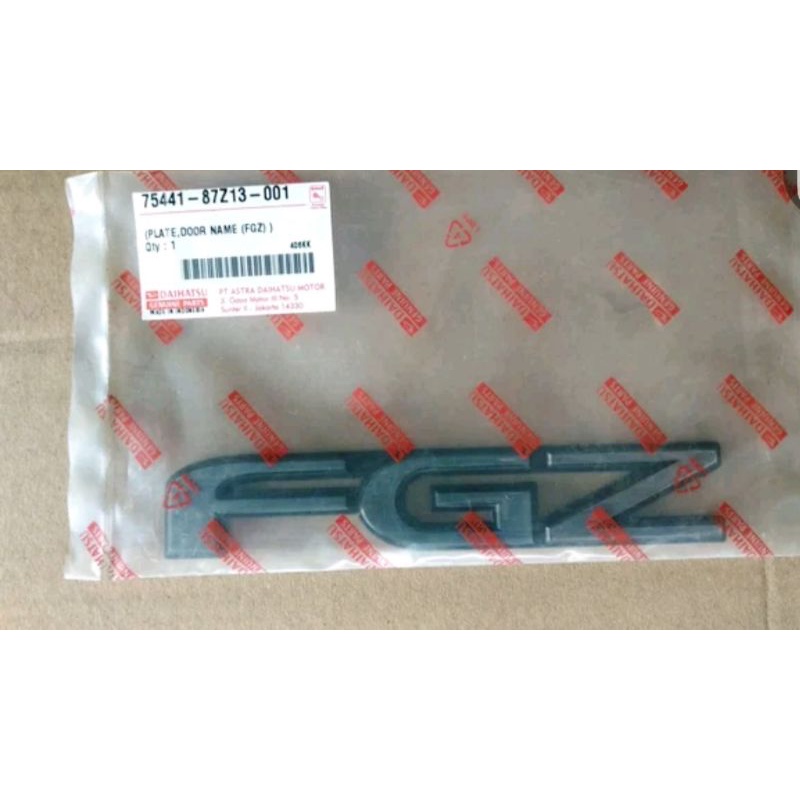 Emblem FGZ Daihatsu Taruna original