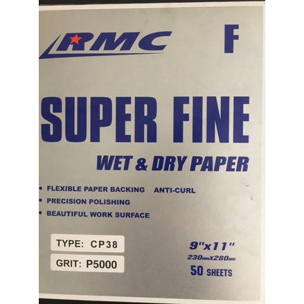 >*>*>*>*] Amplas RMC #5000/Amplas RMC grit 5000 per lembar