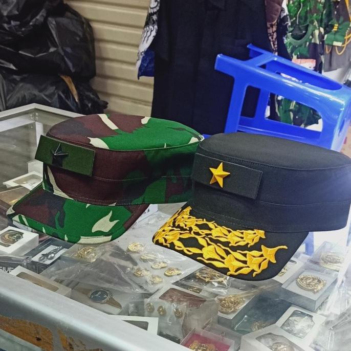topi komando TNI AD pdl pdh buat pati