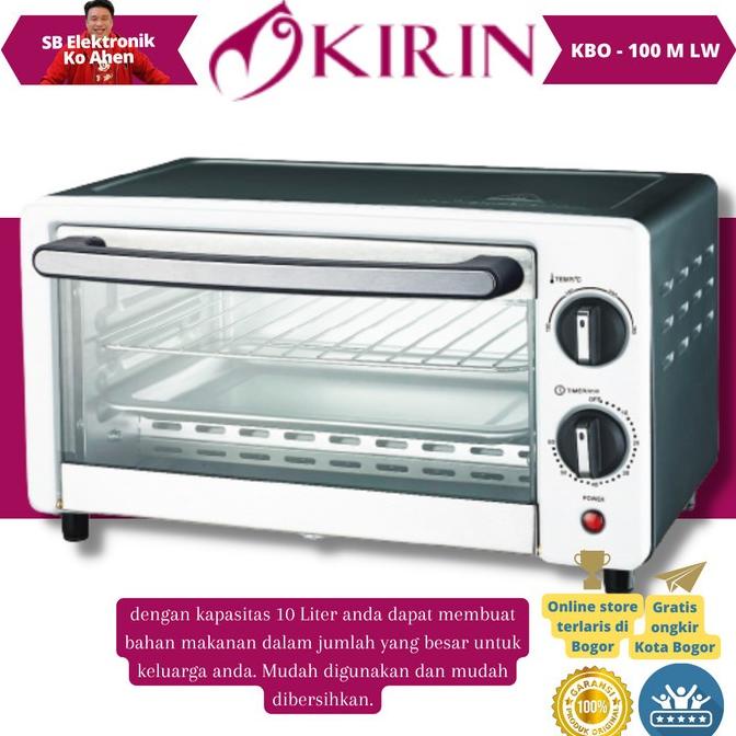 Oven Listrik Toaster Kirin 10 Liter Kbo-100Mlw Akayimutsekali