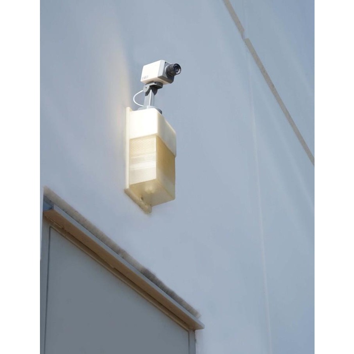 Fake Dummy Surveillance Cctv Camera With Motion Sensor