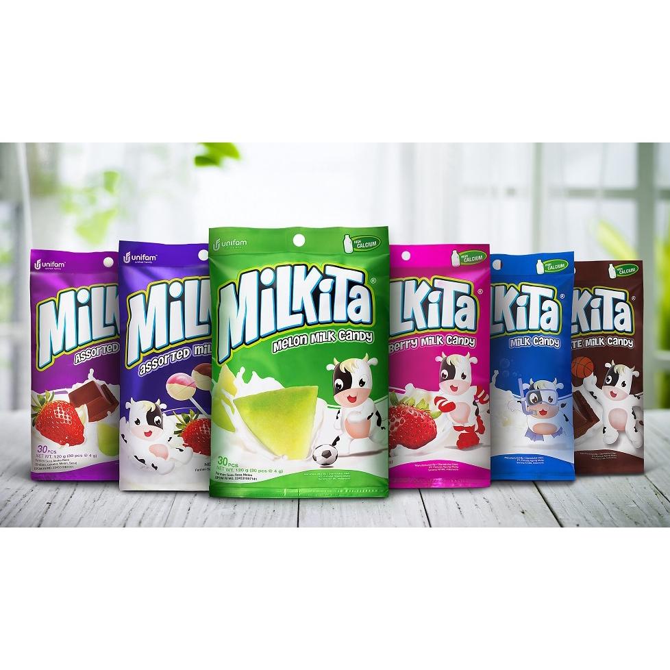 

Permen Milkita Strawberry Coklat Melon 120Gr Isi 30Pcs Nyp