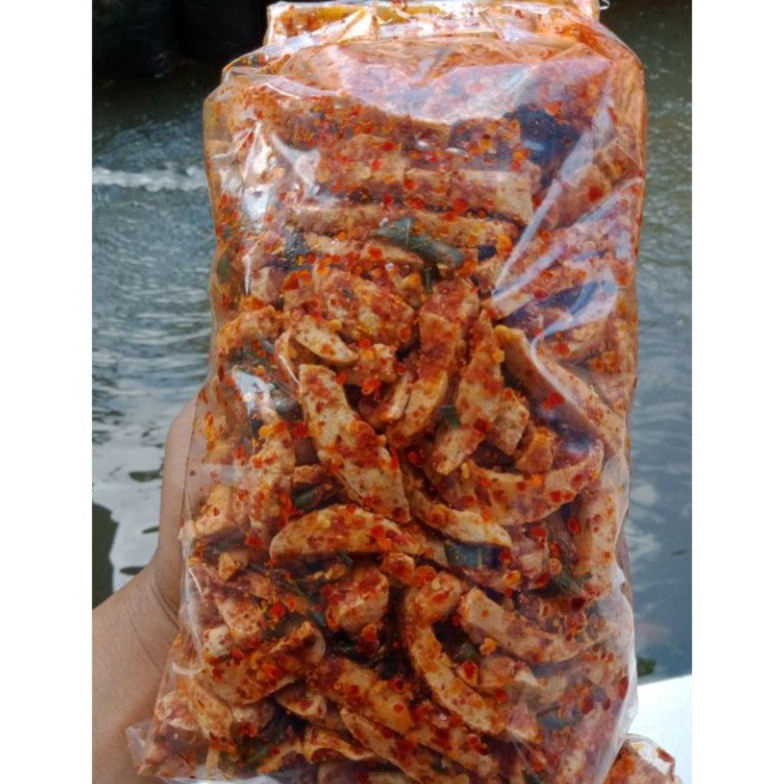 

Promo Basreng baso goreng pedas daun jeruk 500gram