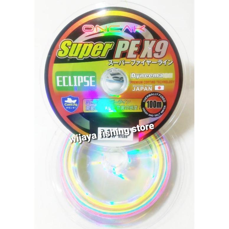Termurah Senar Pancing Pe Oncak Eclipse X9 100 Meter Connecting Bisa Cod