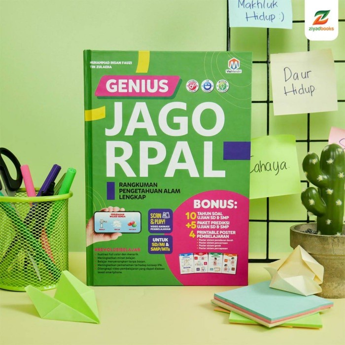 FLASH SALE GENIUS JAGO RPAL HARDCOVER TERMURAH